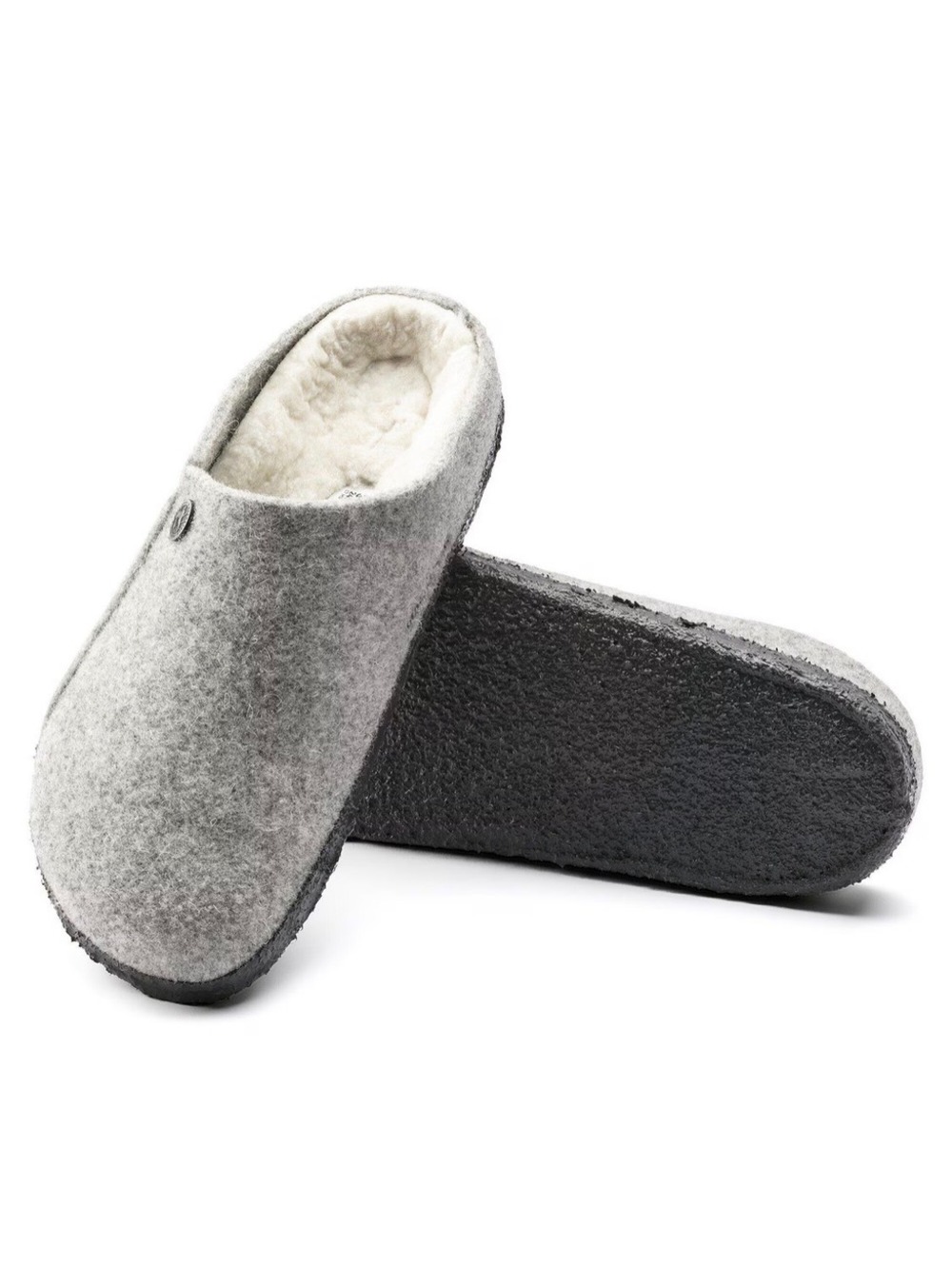 EUC Birkenstock Zermatt Shearling in Light Gray size 8